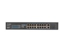 SWITCH 1GB GIGABIT RACK 19' 16X 100MB POE+/2X 250W