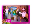 Barbie Fashion jazdecký set Bábiky a koník Mattel GXD65 kôň