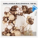 BOHO BALÓN GIRLAND BALÓN SADA BALÓNOV NA NARODENINOVÁ SVADBA SVADBA 115 EL