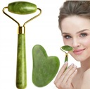 MASÁŽ NA TVÁR + JADE STONE JADE GUA SHA SET