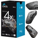 CARDO FREECOM 4X DUO MOTOCYKLOVÝ INTERKOM 2 PRILBA DLHÝ DOSAH JBL ZVUK