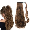 Napínacie PONY KITKA Curly Hair Curls Waves PL tmavohnedá 2/30