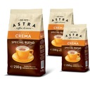 Mletá Astra pražená jemná káva CREME SPECIAL BLEND 250 g x 3 kusy