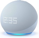 Amazon Echo Dot 5 s Cloud Blue Clock