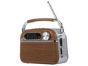 Retro LTC Nida Bluetooth AM/FM/MP3 prenosné rádio