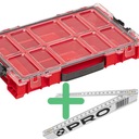 Organizér 45x30x8cm 8 nádob Qbrick System PRO 100 RED Ultra HD ORGQPRO