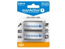 2X BATÉRIE C R14 HR14 LR14 EVERACTIVE SILVER LINE 3500MAH