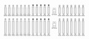 OK-01.0040 SADA BITOV TORX, HEX, SPLINE 40 ROOKS DIEL.