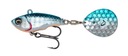 WOBLER FAT TAIL SPIN (NL) 5,5 CM 6,5 G TANKING BLUE SILVER Savage Gear 1ks