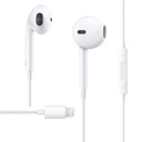 Slúchadlá Apple EarPods Lightning - Biely Originálny produkt Apple