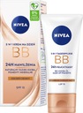 Nivea BB krém 5v1 hydratačný SPF15 tmavý odtieň