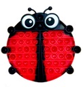 Pop it big ladybug XL Poppit poppit stres odľahčujúca hra