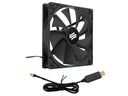 Mistral 140mm ventilátor + USB napájací kábel