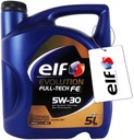 ELF EVOLUTION FULL-TECH FE 5W-30 5L DPF 5W30 OLEJ