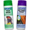 Nikwax Tech Wash + SoftShell Proof Set 2x300ml