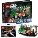 LEGO STAR WARS VIANOČNÁ DIORÁMA MILENNIUM FALCON 40658 + SET LEGO 30386