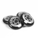 Pevné BLACK WHEELS NILS 4x 90mm 82A pre inline korčule