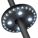 LAMPA LED LAMPA DO ZÁHRADNÉHO DÁŽDNIKOVÉ OSVETLENIE PRE DÁŽDNIK 28 LED