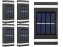 5x Kinkiet Solarny Lampa LED +Czujnik Zmierzchu