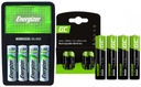 NABÍJAČKA BATÉRIÍ AA AAA +4x BATÉRIE 2000mAh R6 AA +4 Greencell AAA R3