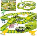 ZÁVODNÁ DRÁHA DINO PARK MAGIC TRUCK DINOSAURS SET 360CM 275EL