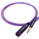 MELODIKA MDPJ30 FIALOVÝ KÁBEL DÁŽĎOVÝ JACK 6,3mm STEREO PREdlžovací kábel 3m