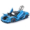 Model auta Lamborghini Centenario vyrobený z kociek