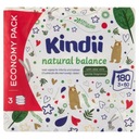 Kindii natural balance vlhčené obrúsky 180 ks