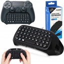 DOBE MINI KLÁVESNICA PRE PS4 PLAYSTATION ČIERNY BEZDRÔTOVÝ CHATPAD