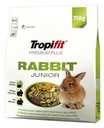 Tropifit Premium plus zdravé jedlo pre juniorských 750g králikov