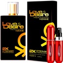 LOVE DESIRE PREMIUM ZLATÉ PARFÉMOVÉ FEROMÓNY PRE MUŽOV