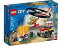 LEGO City 60248 Hasičský vrtuľník letí na záchranu