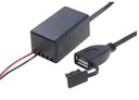 Autonabíjačka USB A zásuvka 12V/5V/1x2,1A