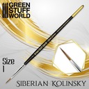 Green Stuff GOLD SERIES Kolinský štetec - veľkosť 1