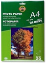 KOH I NOOR Flash fotografický papier 150g A4/20 a