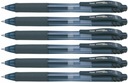 PENTEL gélové pero 0,7 MM BL107-A čierne x6