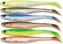 6x mix Savage Gear Slender Scoop Shad 11 cm