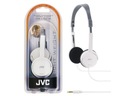 JVC HA-L50 biele, ľahké stereo slúchadlá na uši