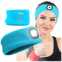 ČELENKA NA UŠI S ODNÍMATEĽNOU USB LED LAMPOU UNISEX SPORTS