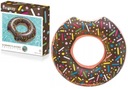 BESTWAY SWIWHEEL BITED DONUT Hnedá