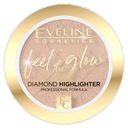 Eveline Cosmetics Feel the Glow rozjasňovač v kameni 02 Beach Glow 4,2g