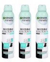 GARNIER Mineral Invisible Aloe spray set 3 x 250ml