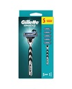 Gillette Mach3 pánsky holiaci strojček 1 ks 2 náhradné čepele