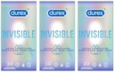 DUREX INVISIBLE CONDOM 30 ks Vlhčené