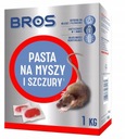 BROS Pastový jed pre myši a potkany 1kg