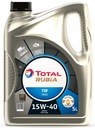 TOTAL OIL 15W40 5L RUBIA 7400 / CI-4 / Minerálny motorový olej