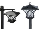 Záhradná lampa SOLAR lampáš, vysoká, 150 cm, 2 LED