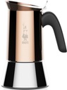 Klasický oceľový kávovar New Venus 6 COPPER BIALETTI INDUCTION