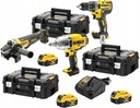 SADA NÁRADIA DEWALT DCKM009 DCF899H + DCG406 + DCD791 + 3x BATÉRIA 5,0Ah