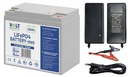 BATTERY LIFEPO4 12,8V 60Ah UPS NABÍJAČKA PANELOV LODE